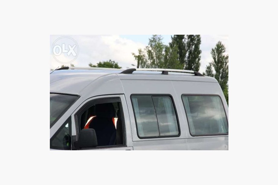 Fiat Scudo 1996-2007 Chrome Roof Rails Long base, plastic feet Photo 2
