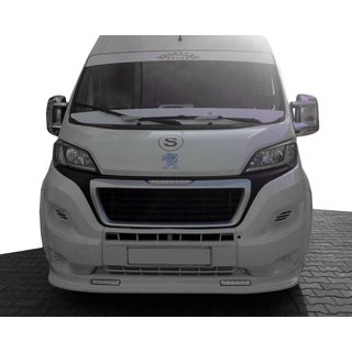 Front lip 2014↗︎ (narrow with LED, paintable) Citroen Jumper 2007-2025 photo 1