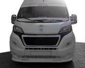 Fiat Ducato 2006-2025 Front lip 2014↗︎ (narrow with LED, paintable) photo 1