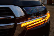 Toyota Land Cruiser 200 2007-2021 Headlight Eyelids with LED (2016↗) photo 2
