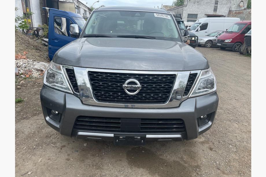 Nissan Patrol Y62 2010-2024 Front bumper assembly (Original 2019) Image