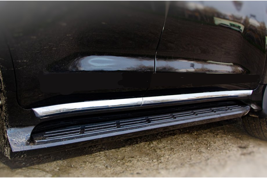 Lexus LX570/450d 2008-2022 Side Steps Exclusive (Design 2021) Image