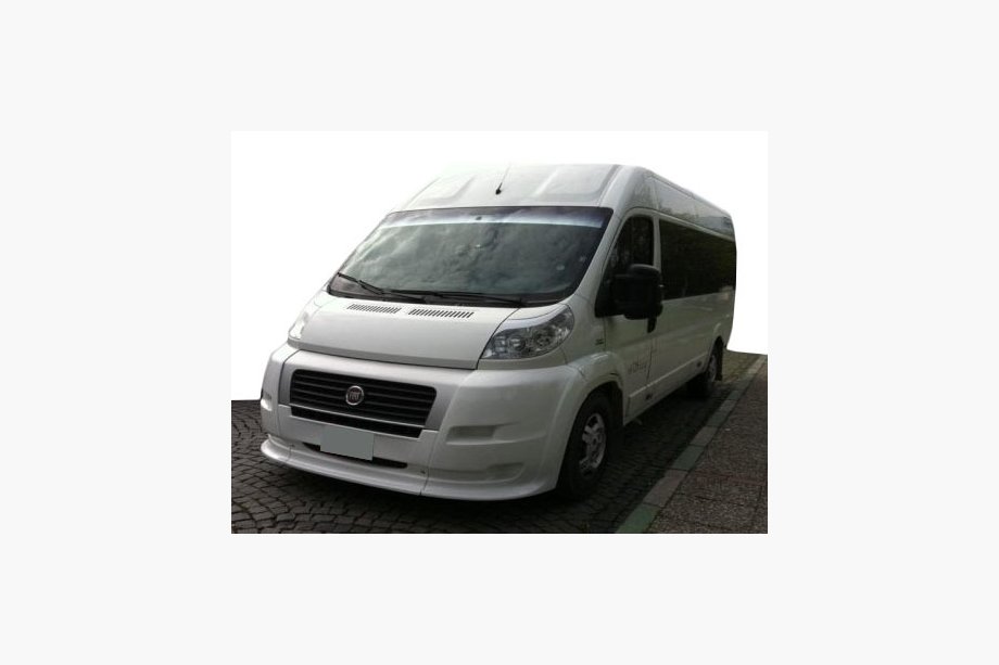 Fiat Ducato 2006-2025 Front lip 2006-2014 (3-piece, primed for painting) Image