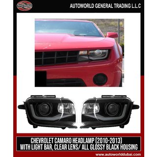 Front Headlights (2 pcs, LED) Chevrolet Camaro 2009-2015