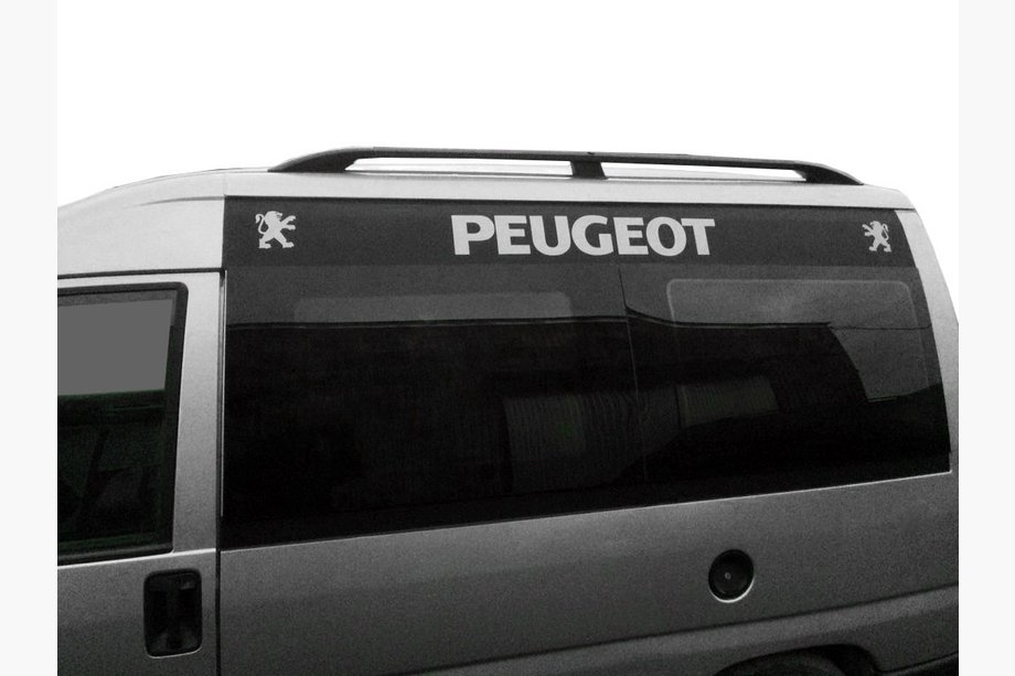 Citroen Jumpy 1996-2007 Black Roof Rails Image