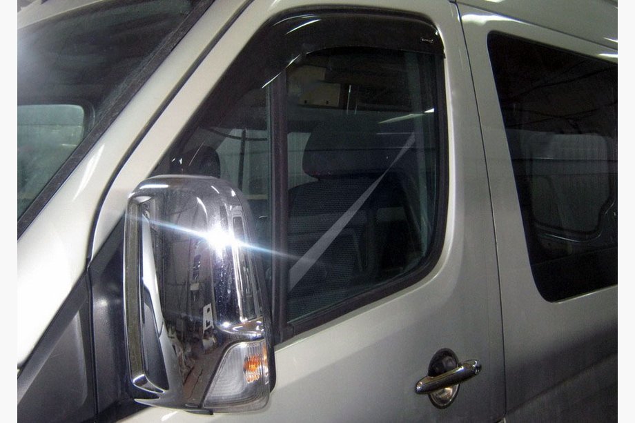 Mercedes Sprinter W906 2006–2018 Window Deflectors (2 pcs, Sunflex) Image