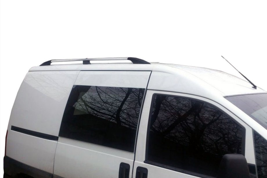 Citroen Jumpy 1996-2007 Chrome Roof Rails Short base, plastic feet Image