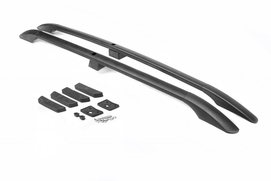 Opel Astra H 2004-2013 Aluminum Roof Rails (Caravan, Black) Image