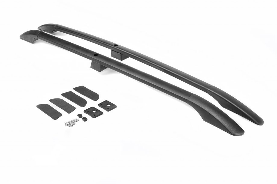 Ford Connect 2010-2013 Black Roof Rails Image
