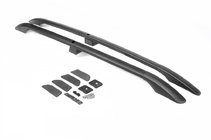 Volkswagen Touareg 2002–2010 Black Roof Rails (Turkish Design) Metal Feet photo 1