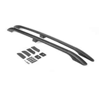 Black Roof Rails (Plastic Feet)