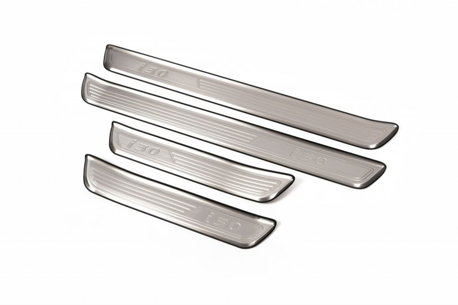 Hyundai I-30 2007-2011 Door Sill Protectors Libao (4 pcs, Stainless Steel) Image