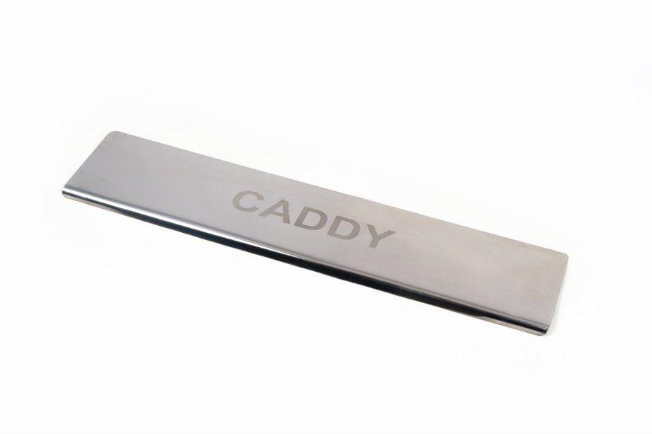 Volkswagen Caddy 2004-2010 Clearance !!! Sliding Door Sill Cover (Stainless Steel) Image