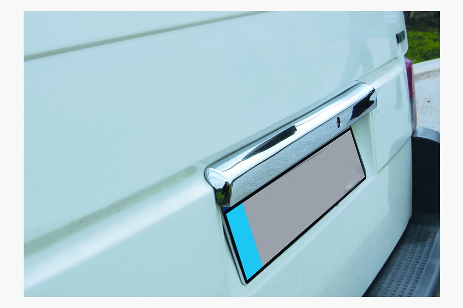 Volkswagen T4 Caravelle/Multivan 1990–2003 Trim above license plate (Omsa, stainless steel) Image