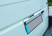 Volkswagen T4 Caravelle/Multivan 1990–2003 Trim above license plate (Omsa, stainless steel) photo 1