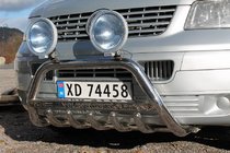 Volkswagen T5 Transporter 2003-2010 Bull Bar WT003 (Stainless Steel) 60mm, without inscription photo 3