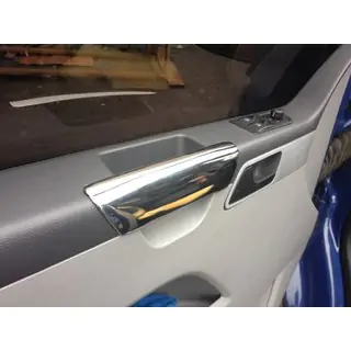 Chrome Armrest Covers (2 pcs, Stainless Steel) photo 1