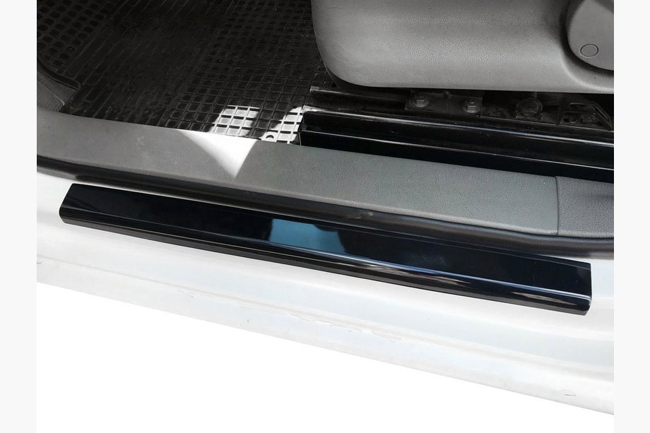Volkswagen Caddy 2015-2020 Door Sill Covers (ABS Plastic) 4 pcs, Matte Image