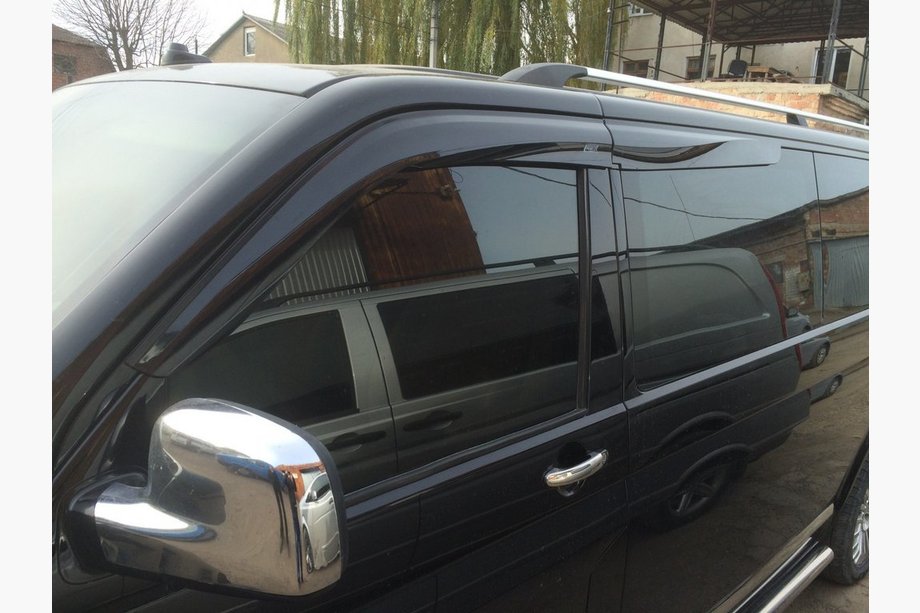 Volkswagen T5 Transporter 2003-2010 Window Deflectors (4 pcs, Sunplex Sport) Image