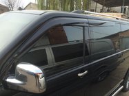 Volkswagen T5 Transporter 2003-2010 Window Deflectors (4 pcs, Sunplex Sport) photo 1