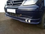 Mercedes Vito W639 2004-2014 Front bumper lip with 4 headlights (primed for painting) photo 1