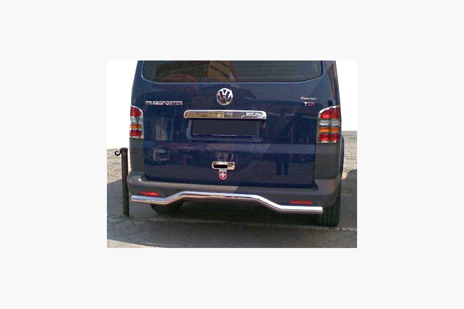 Volkswagen T5 2010-2015 Rear Roll Bar Wave (Stainless Steel) Image