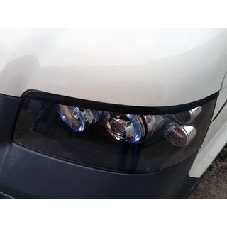 Headlight eyebrows (2 pcs, black)