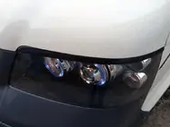 Volkswagen T5 Caravelle 2004-2010 Headlight eyebrows (2 pcs, black) photo 1
