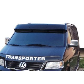Windshield visor (black gloss, 5mm) photo 2