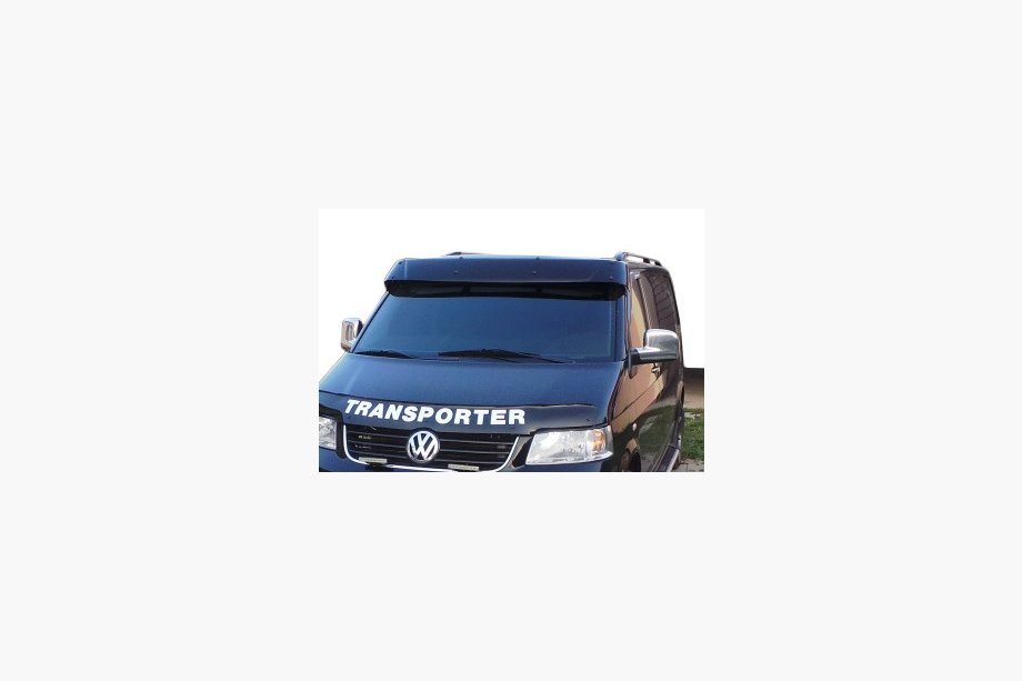 Volkswagen T5 Multivan 2003–2010 Windshield visor (black gloss, 5mm) Photo 2