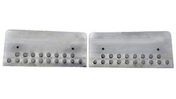 Volkswagen T5 Transporter 2003-2010 SALE !!! Stainless Steel Door Sill Protectors (Carmos, 2 pcs) photo 1