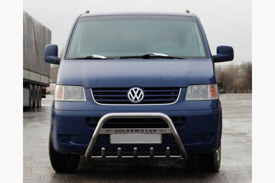 Volkswagen T5 Multivan 2003–2010 Bull Bar WT003 (Stainless Steel) Image