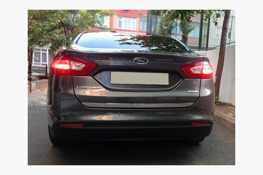 Ford Mondeo 2014-2022 Trunk trim stainless steel Image