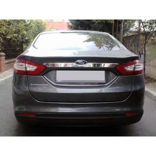Chrome trim above license plate (stainless steel) photo 1