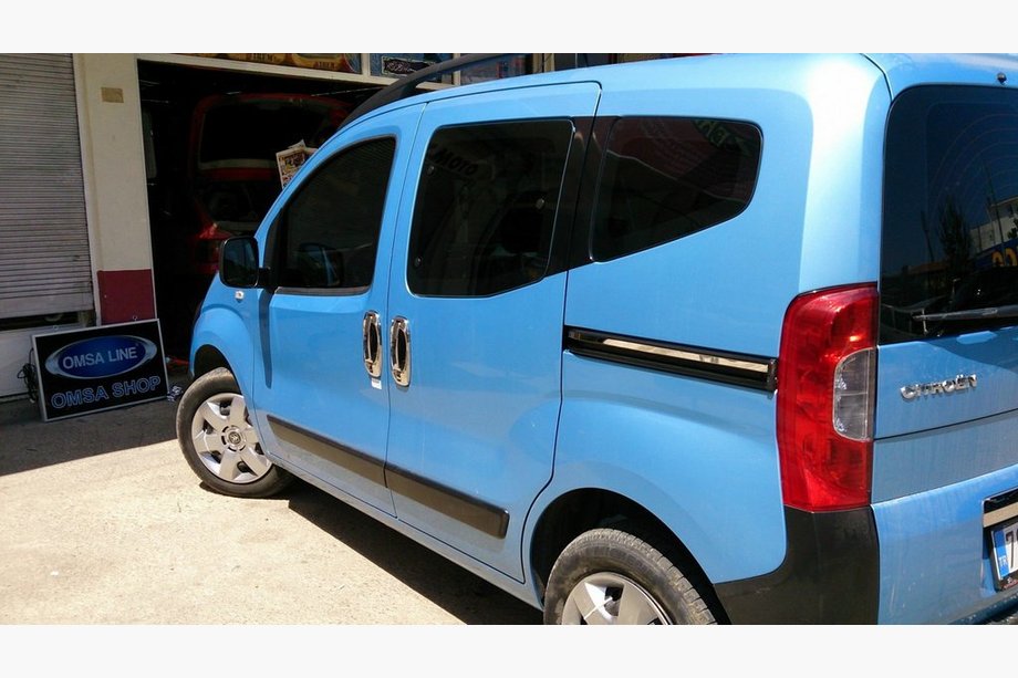 Fiat Fiorino/Qubo 2008-2024 Stainless Steel Mouldings for Sliding Doors (2 pcs) Photo 2