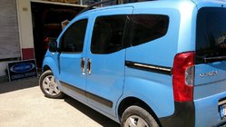 Fiat Fiorino/Qubo 2008-2024 Stainless Steel Mouldings for Sliding Doors (2 pcs) Carmos - Turkish Stainless Steel photo 2