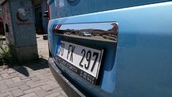 Peugeot Bipper 2008-2017 Chrome trim above license plate (stainless steel) Carmos - Turkish Stainless Steel photo 4