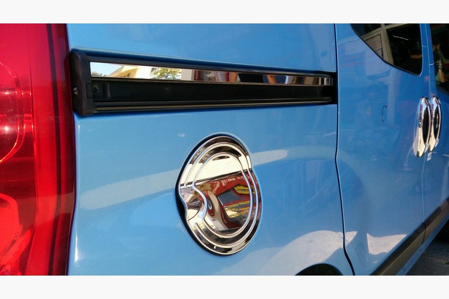 Fiat Fiorino/Qubo 2008-2024 Stainless Steel Mouldings for Sliding Doors (2 pcs) Photo 3
