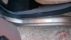 Renault Symbol 2008-2013 Door Sill Protectors OmsaLine (4 pcs, Stainless Steel) photo 1
