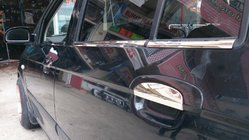 Hyundai Getz 2002- Chrome Door Handle Covers (4 pcs) Carmos - Turkish Stainless Steel photo 2