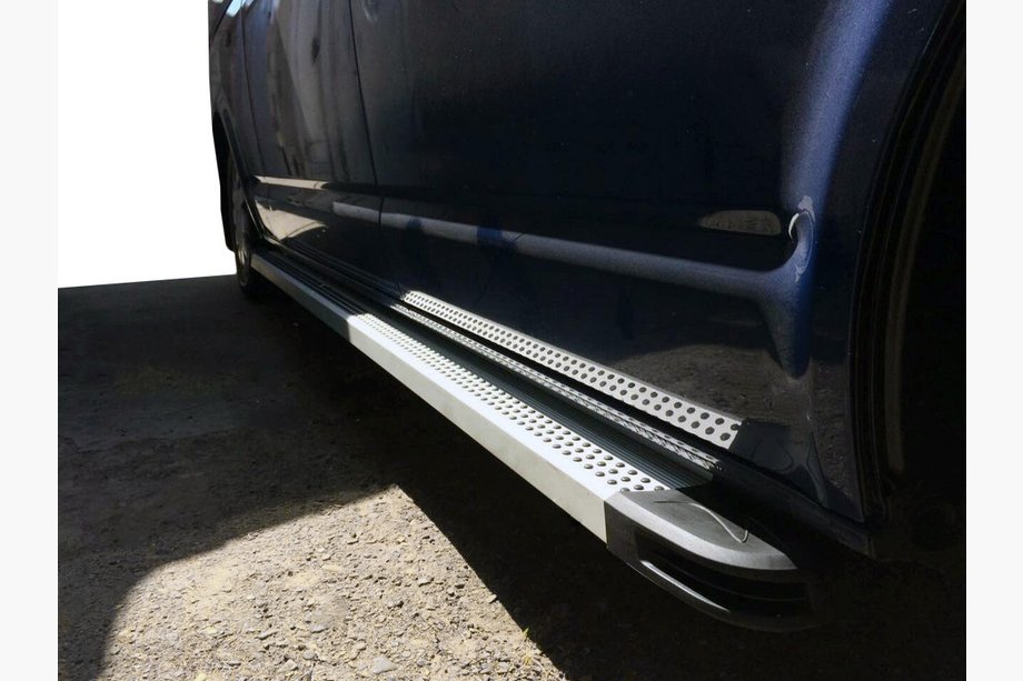 Volkswagen T5 Caravelle 2004-2010 Side Steps Maya V2 (2 pcs, Aluminum) Image