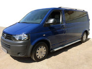 Volkswagen T5 2010-2015 Side Steps Maya V2 (2 pcs, Aluminum) photo 1