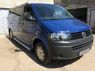 Volkswagen T6 2015-2024 Side Steps Maya V2 (2 pcs, Aluminum) photo 1