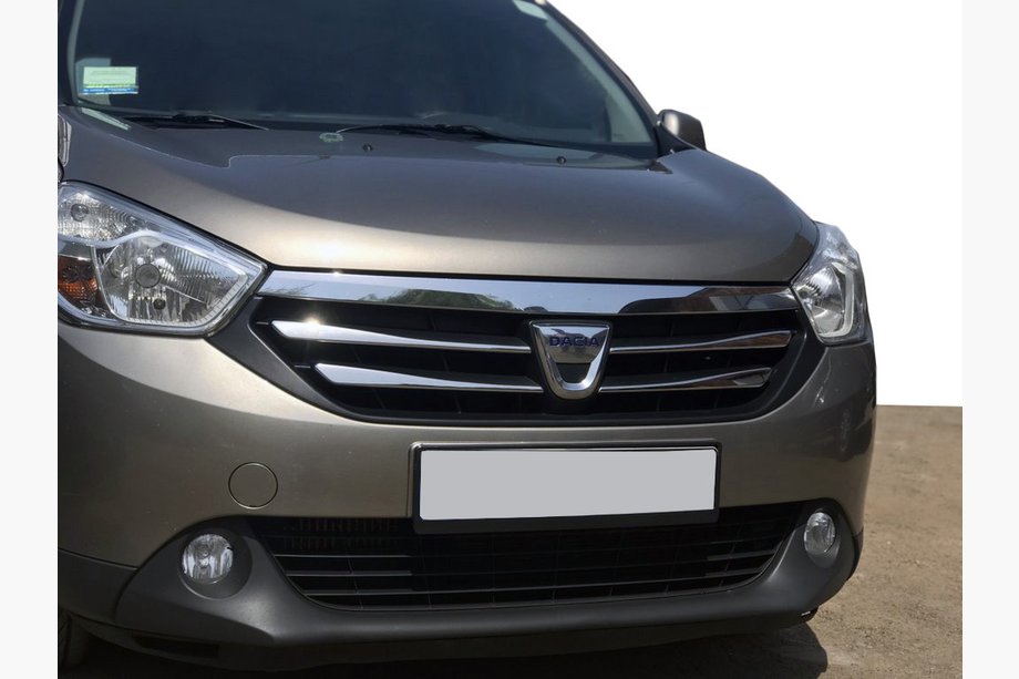 Dacia Lodgy 2012-2022 Chrome Grille Covers (4 pcs, Stainless Steel) Photo 1