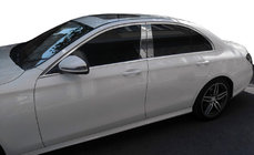 Mercedes E-class W213 2016-2023 Stainless Steel Pillar Covers photo 4