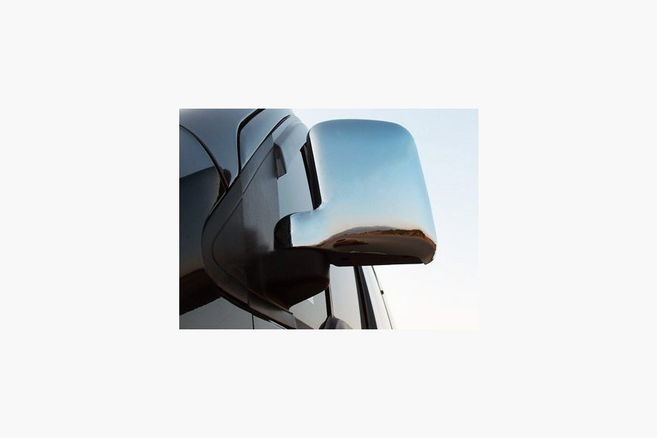 Ford Connect 2002–2006 Chrome Mirror Covers (ABS, 2 pcs), OMSA Image