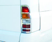 Ford Transit 2000–2014 Tail Light Covers (2 pcs, Stainless Steel) photo 4