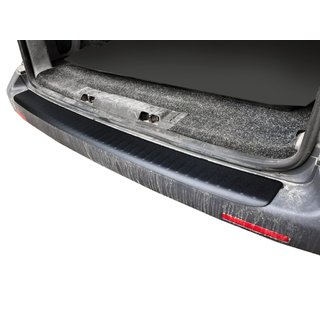 Rear bumper protector with lip (ABS plastic)
