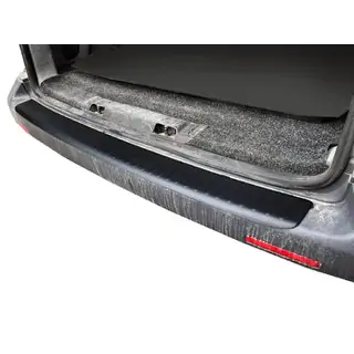 Rear bumper protector with lip (ABS plastic)