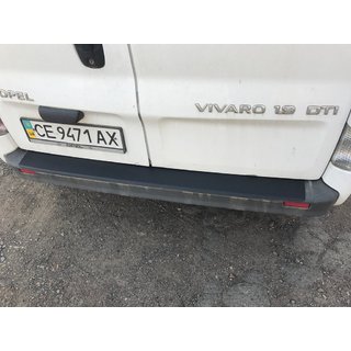 Rear bumper protector DDU (ABS) photo 2